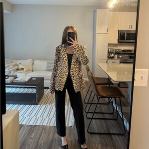 Generation Love Leopard Blazer